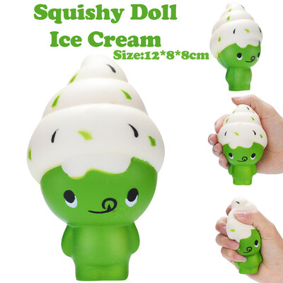 

Gotoamei 12cm Doll Ice Cream Squishies Slow Rising Squeeze Scented Stress Relieve Toy