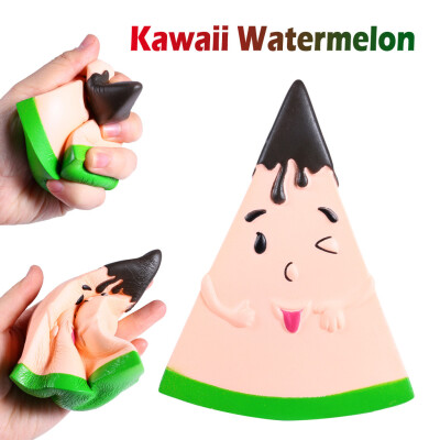 

Gotoamei Kawaii Squishies Watermelon Squeeze Slow Rising Scented Relieve Stress Toy