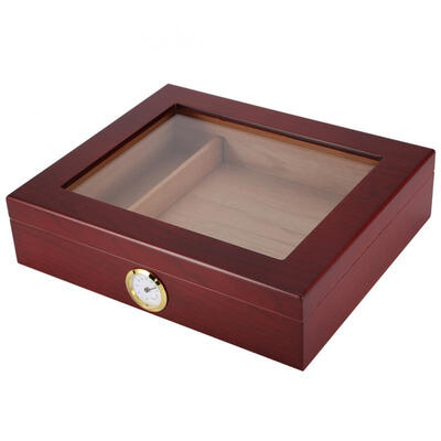 

Greensen Wood Portable Travel Outdoor Humidor Case Cigar Storage Box with Hygrometer &Humidifier