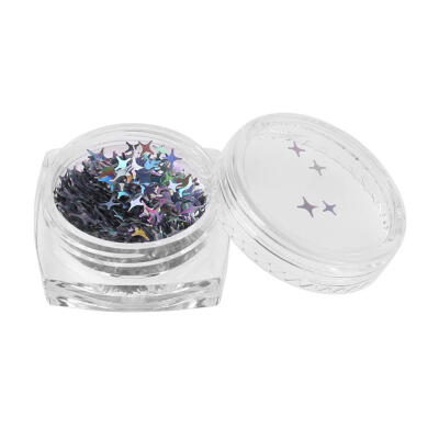 

1pc Colorful Star Nail Sequins Eyeshadow Makeup Glitter Sequins Nail Tools