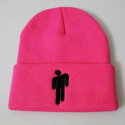 

Unisex Women Men Billie Eilish Beanie Stickman 5 Color Knit Hat Bonnet 2019