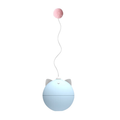 

Automatic Funny Cat Toys Interactive Cat Toy For Kitten 7 Colors Luminous Ears Electric Cat Toy Rotating Teaser Toy