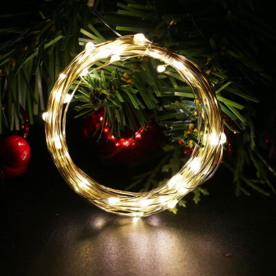 

OMTO 5M 10M Led String Lights Waterproof 3AA Battery Holiday lighting