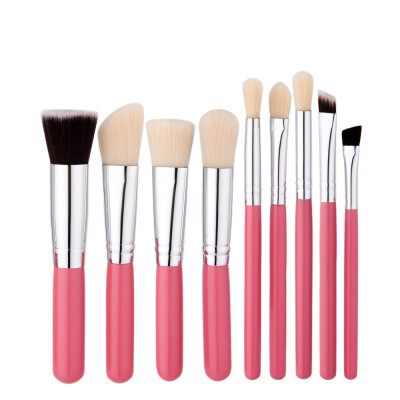 

Toponeto 9 pcs Cosmetic Makeup Brush Blusher Eye Shadow Brushes Set Kit