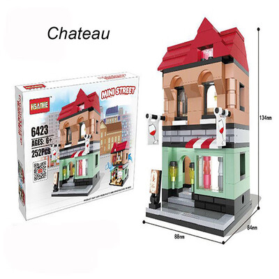 

Tailored City Double Mini Street View Series 3D Building Block Puzzle Child Baby Toys