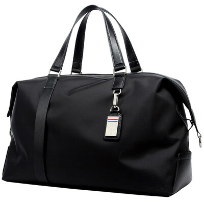 

Bo travel bag portable travel bag men&women casual duffel bag short-distance travel bag large capacity black 32-01731