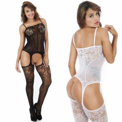 

Sexy-Womens Lace Lingerie Nightwear Underwear G-string Babydoll Sleepwear Dress