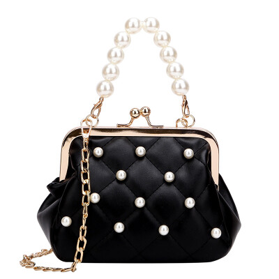 

Chao Korean version of the wild shoulder Messenger bag chic rhombic chain bag small square bag