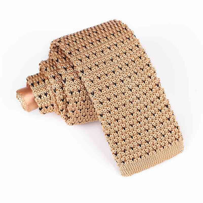 

Mens Knit Tie Japanese Polyester Flat Tie Hong Kong Style Casual Fashion Narrow Tie Unisex