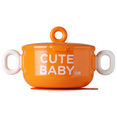 

Rikang rikang childrens tableware complementary food bowl baby cutlery insulation bowl stainless steel baby bowl RK-C1006