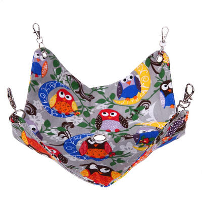 

Small Pet Hammock Hamster Sleeping Hanging Bed with Leaking Hole Pet Supply