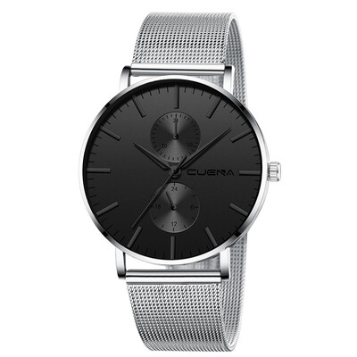 

Gobestart Women Quartz Date Watches Luxury Brand Stainless Steel Strap Mens Wrist Watch