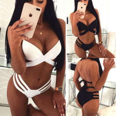 

Women Bikini Set Bandage Push-Up Padded Swimwear Swimsuit Bathing Brazilian Hot