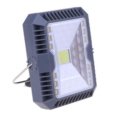 

Solar Floodlight Spotlight 3 Modes USB Rechargeable Working Camping Lamp