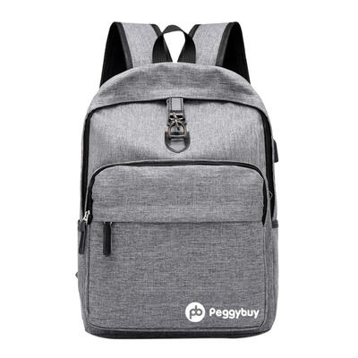 

Canvas Backpack for MenWomen USB Charging College Teenager Laptop Rucksack