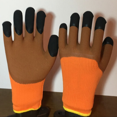 

Non-slip waterproof work gloves Working Gloves Latex Rubber Work Safety Gloves Anti-Skidding Garden Repairing Builder