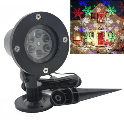 

Snowflake Moving Sparkling LED Landscape Laser Projector Star Light Xmas