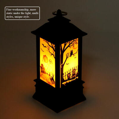 

Halloween Simulation Flame Light Small Oil Lamp Light Party Festival Decor Halloween Light