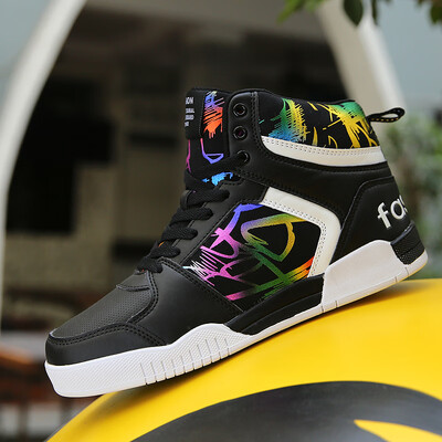 

2019 new couple models wild sports tide shoes students high to help casual shoes summer summer shoes big boys shoes