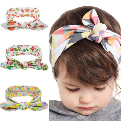 

Kids Baby Headband Toddler Floral Bow Flower Hair Band Accessories Headwear