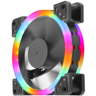 

Xingu Segotep Moparty Bluetooth RGB Fan Kit with 3 RGB fans&Bluetooth controller multi-mode brightness adjustment support 8 fans&2 light bars
