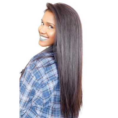 

Dolago Straight Glueless Full Lace Human Hair Wigs For Women 180 Malaysian Lace Wig Pre Plucked With Baby Hair Black
