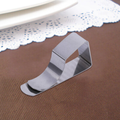 

Tablecloth HolderEuropean Style Adjustable Stainless Steel Table Cloth Clip Home Party Picnic TableCover ClampsDesk Cloth Clip