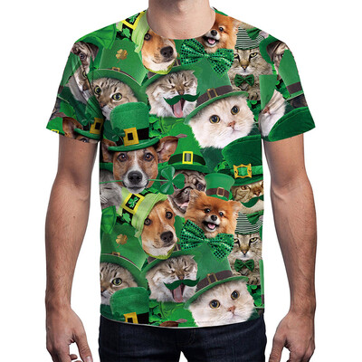 

Animal Print Short Sleeve Tee