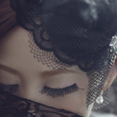 

〖Follure〗Women Paper-Cut Art Style Paper Nightclub Stage False Eyelashes