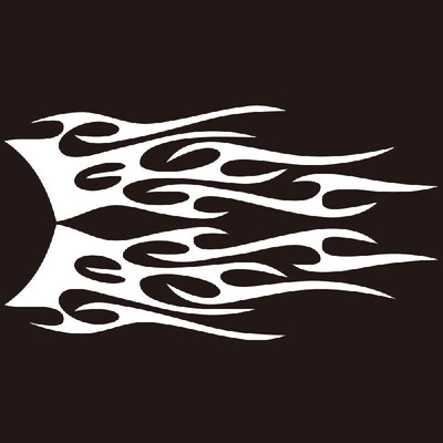

Car Sticker Vinyl Flame Totem Creative Vehicle Decals Car-Styling Vehicle Body 2 Side PVC Stickers Decals Decoration