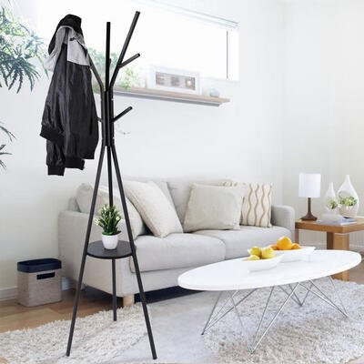 

Greensen 9 Hooks Multi function Coat Hat Metal Tree Rack Organizer Hanger Bedroom Furniture