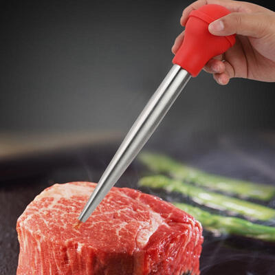 

Greensen Stainless Steel Turkey Tool Marinade Seasoning Injector Kitchen Flavour Syringe Basting Pump