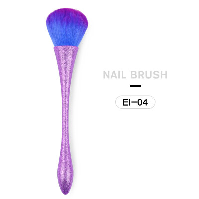 

1 PC Handle Makeup Blush Brush Cosmetic Foundation Blush Brush Eyeshadow Loose Powder Makeup Tool