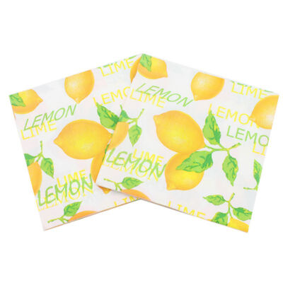 

New Hot 20 Pcs 33x33cm Party Love With A Colorful Printed Napkin 100 Raw Wood Pulp Food-grade Water-based Ink Dye Printing