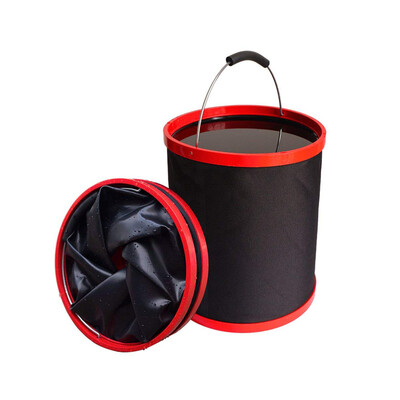 

Saidsome Outdoor Collapsible Bucket Portable Folding 12L Car Boating Camping Fishing Wash fishing bait fishing lure