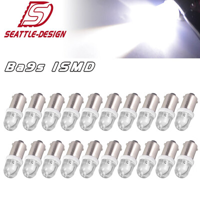 

20x Pure White BA9S LED Interior Map Dome Light Bulbs T4W H6W 1445 17053