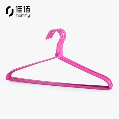 

Jiayi hanger indoor drying rack balcony wet&dry hangers drying clothes props adult clothes shelf household clothes rack 10 sticks 39CM pink AY001