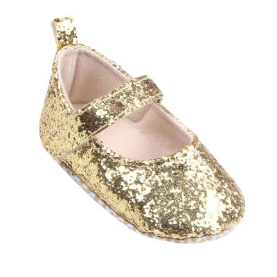 

Hot sale Baby Girls Shoes Toddler Sequins Infant Soft Sole First Walker Cotton Shoes Soft Bottom