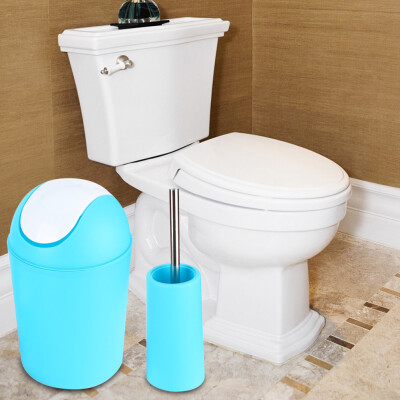 

Greensen Bathroom Accessories Elegant Bathroom Set Toothbrush Holder Trash Can Soap Dish Toilet brush Bathroom Set