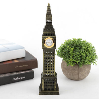 

Greensen Big Ben Metal Building Model Desk Decoration Gift Famous Building Model