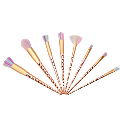 

Toponeto 8Pcs Pro Makeup Cosmetic Brushes Set Powder Foundation Eyeshadow Lip Brush