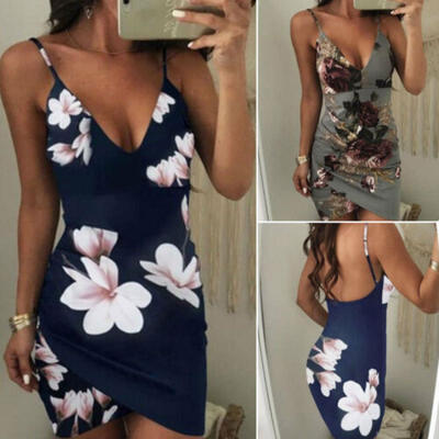 

Women Summer Boho Short Maxi Dress Evening Cocktail Party Beach Dress Sundress