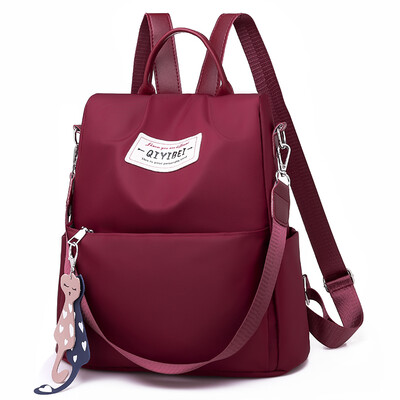 

Two shoulder bags Korean fashion Oxford canvas fashion leisure backpack backpack