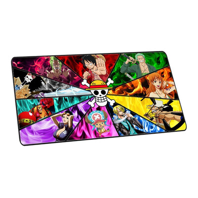 

One Piece Gaming Mouse Pad 900400mm Large Cartoon Anime Rubber for CSGO DOTA2 Gamer Mouse Pad Keyboard Mat Table Mat