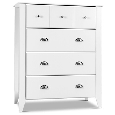 

Modern 4 Drawers Chest Dresser Storage Cabinet