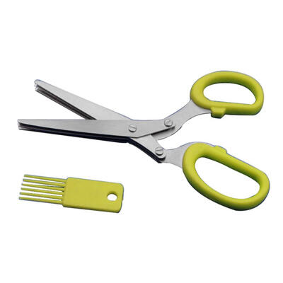 

Multi-layer Scissors Shredded Scallion Herb Cut Cooking Tool Chopped Cutter