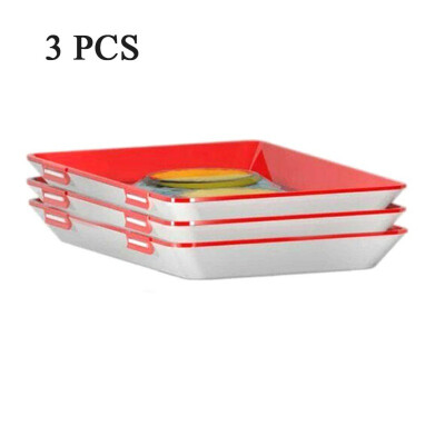 

Clever Tray Creative Food Preservation Tray Kitchen Items Food Storage Container Set Food Fresh Storage Microwave Cover