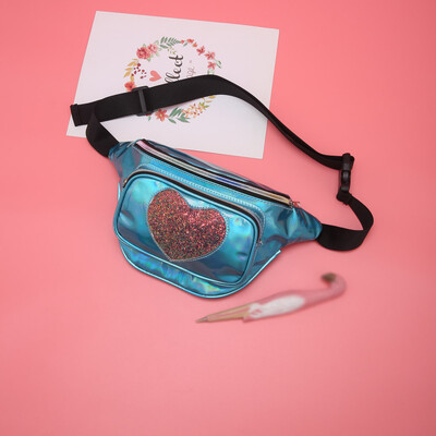 

Tailored Fashion Ladies Wild Cool Heart-Shaped Radium Pockets Shoulder Messenger Bag