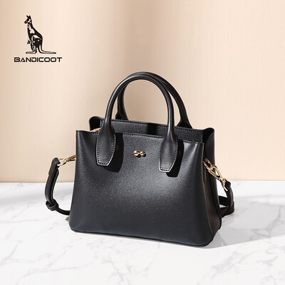 

Kangaroo BANDICOOT female bag shoulder bag female fashion hardware handbag ladies fashion Messenger bag Europe&America bag BWBD0220026 black