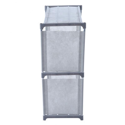 

Greensen 3 Tier Bookshelf Simple Assembled Non-woven Storage Rack Bookcase for Home Decor